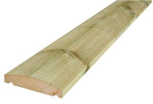 Furu 34 x 145 altanrekke rund kl. 1